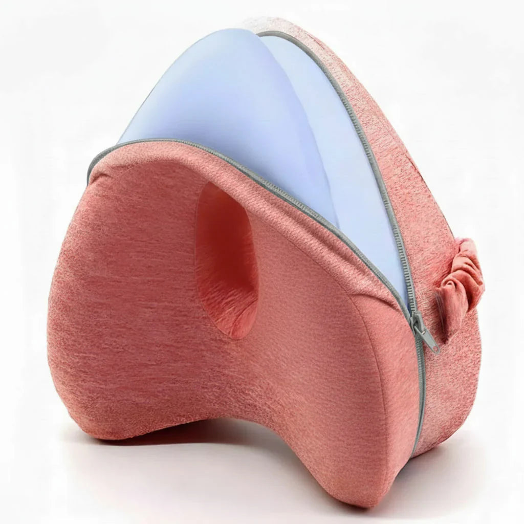 Pink heathered case for alignment pillow