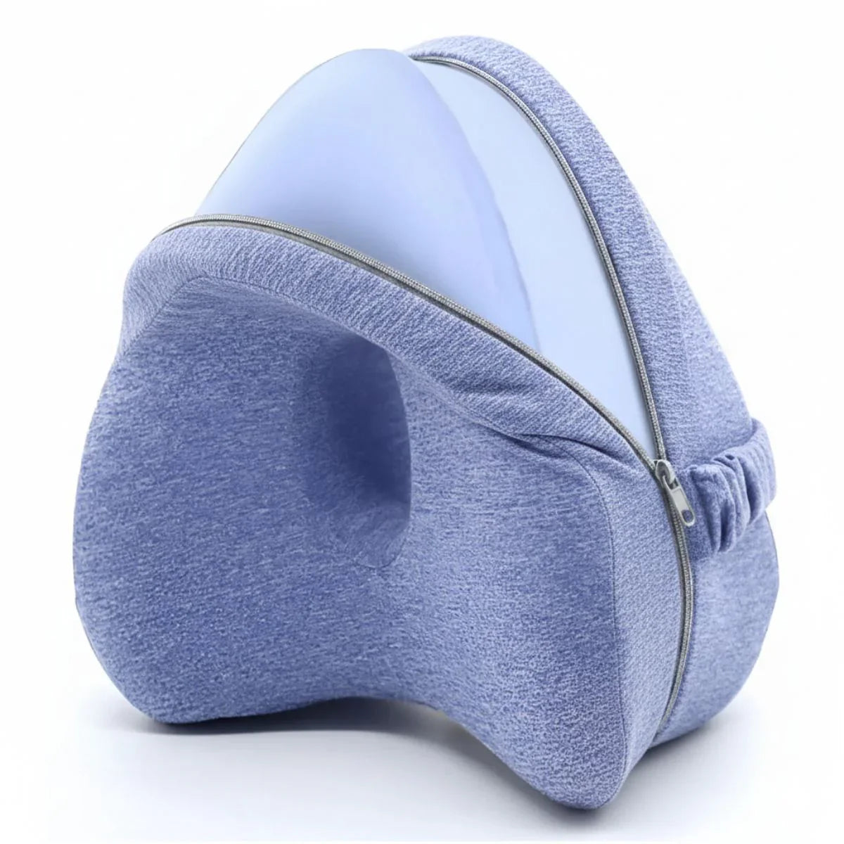 Blue heathered case for alignment pillow